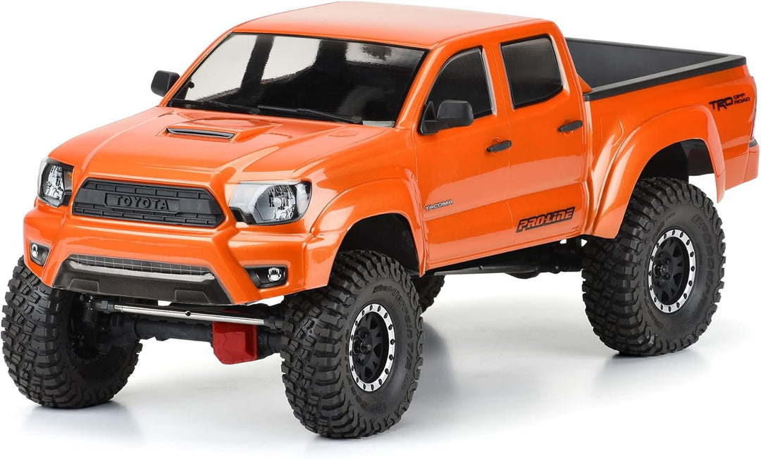 1/10 2015 Toyota Tacoma TRD Pro Clear Body 12.3" (313mm) Wheelbase: Crawlers