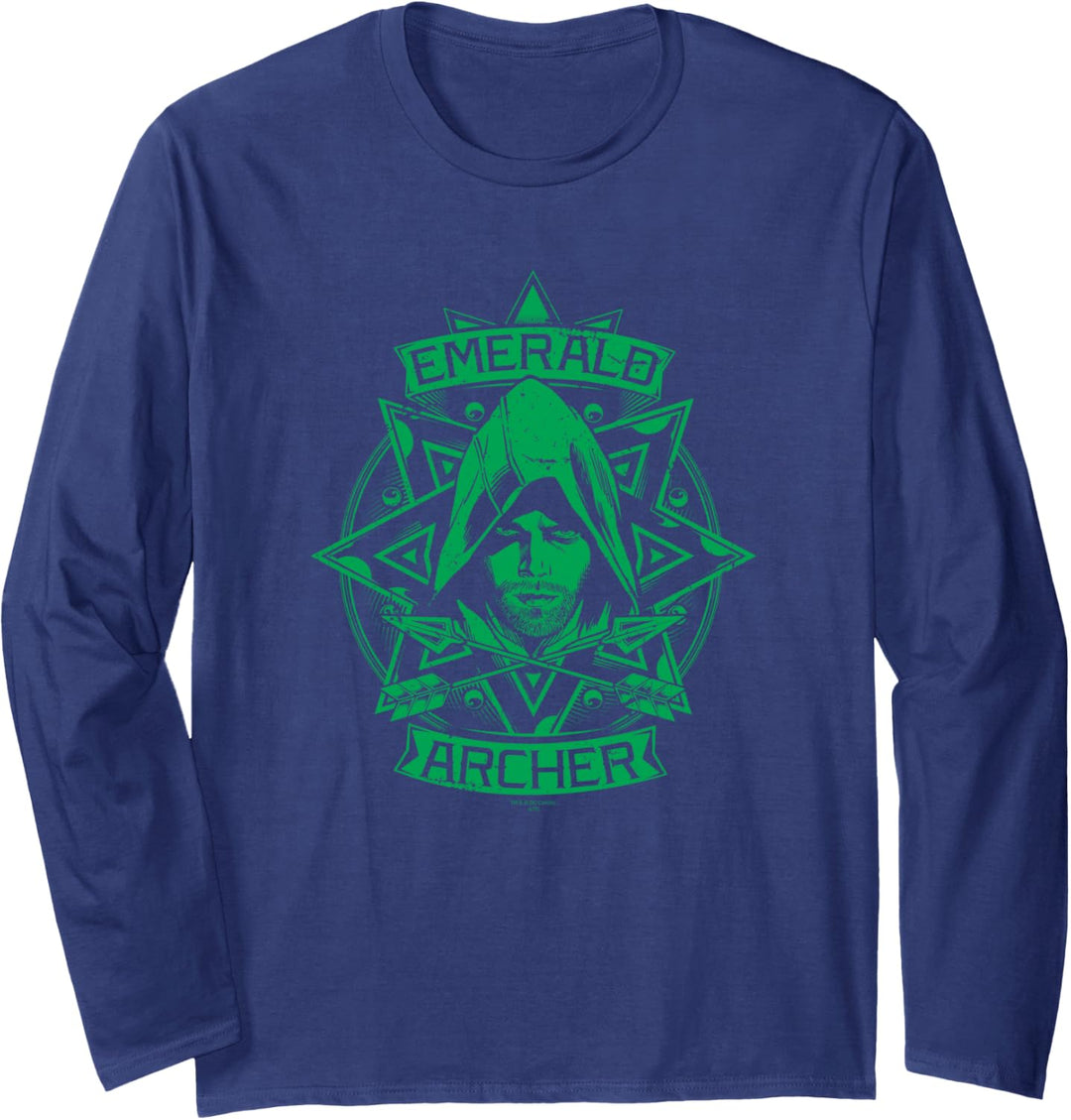 Arrow: TV Series Archer Illustration Langarmshirt