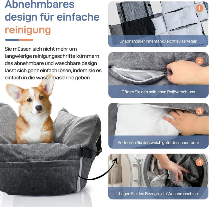 Hunde Autositz Hundebox Auto Hunde Autositz Für Hunde Praktischer Hundesitz Für Kleine Und Mittlere
