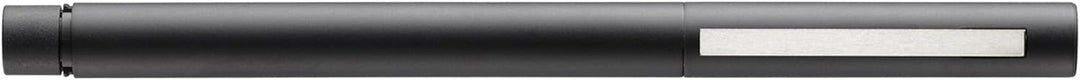 LAMY cp1 Füllhalter 056 - Füller mit mattschwarzem Lack-Finish, massivem, abgefedertem Edelstahlclip