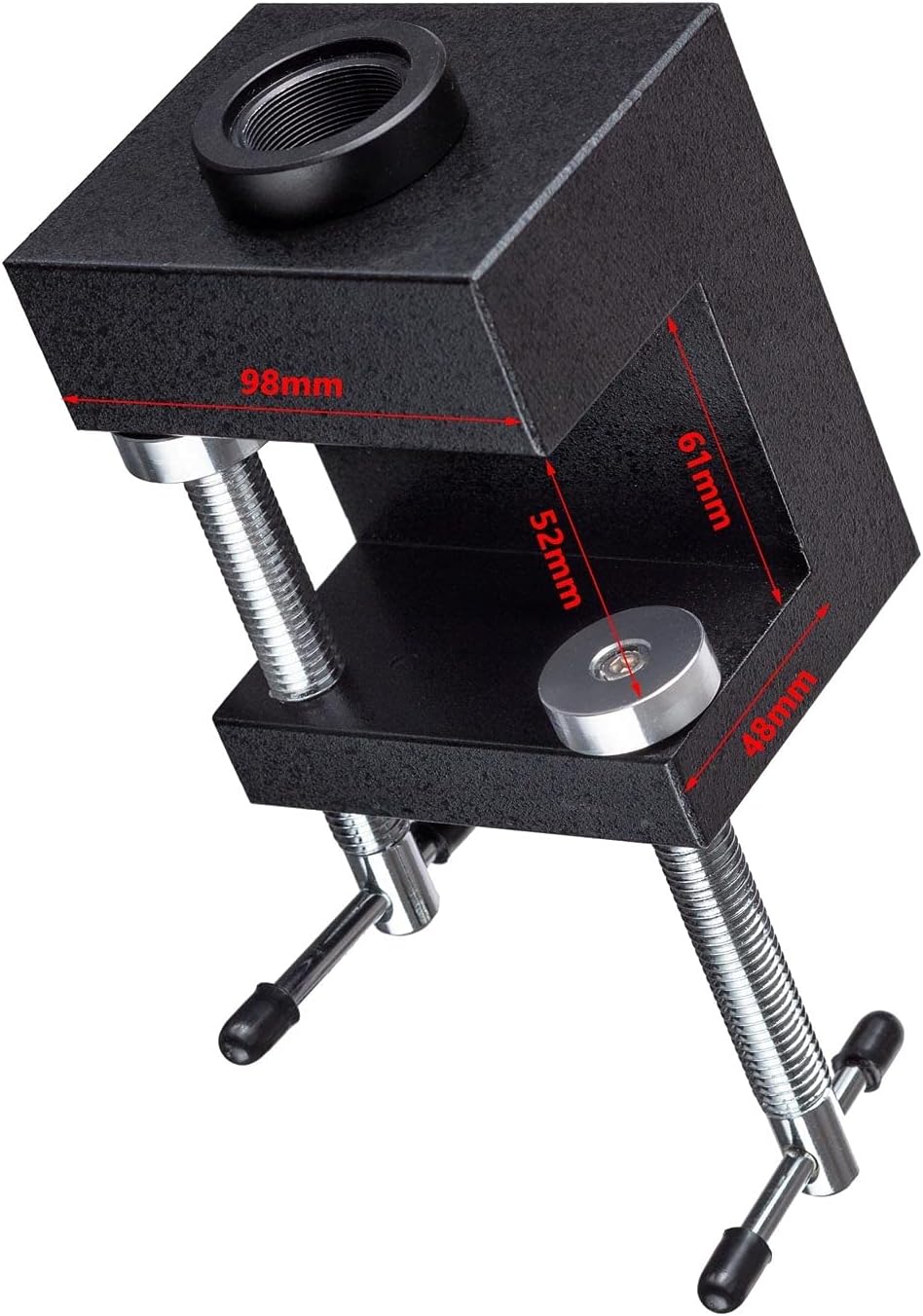 AmScope Gelenkständer mit Pfostenklemme und Fokussierleiste für Stereo-Mikroskope