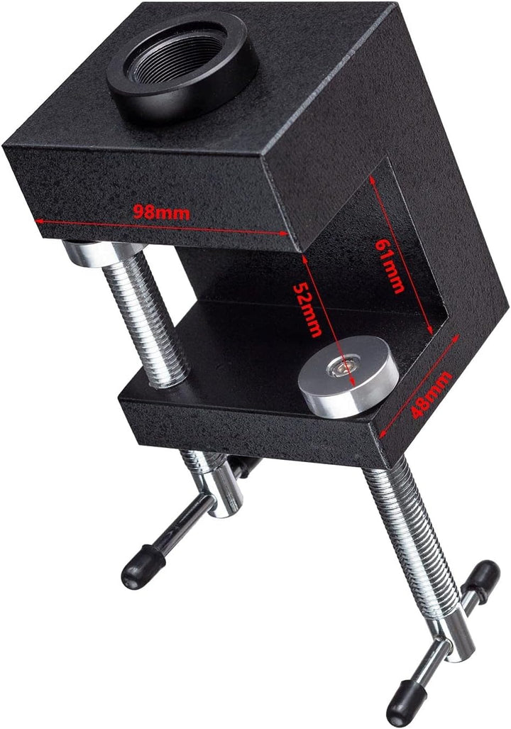 AmScope Gelenkständer mit Pfostenklemme und Fokussierleiste für Stereo-Mikroskope