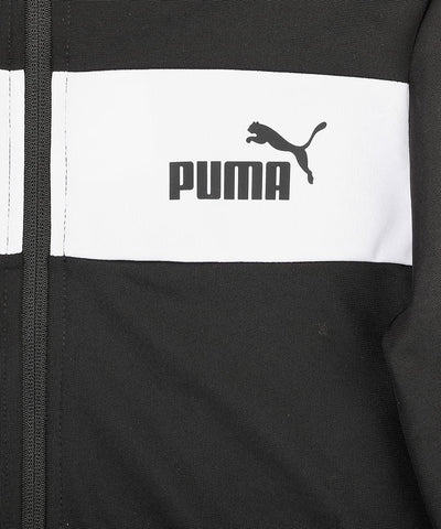 PUMA Boy's Poly Suit Cl B Track Suit,Schwarz (Puma Black), 152