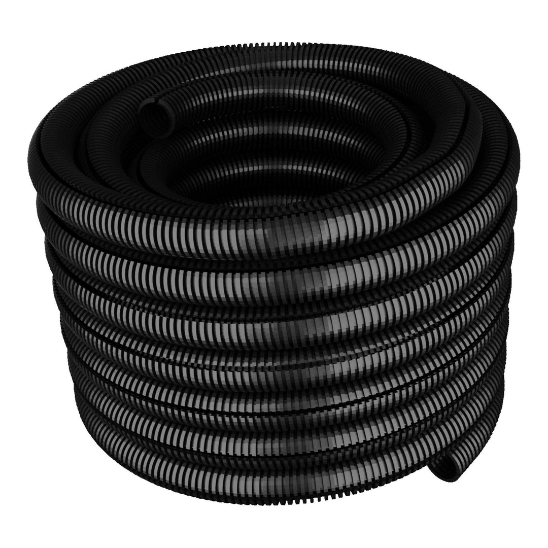 50m Wellrohr Ø34 PE Kabel Schutz Rohr Marderschutz geschlitzt 34/29 Isolierrohr Schutzrohr 1.64€/m K