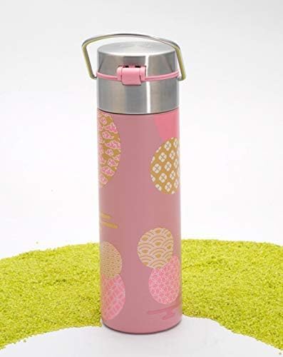 Doppelwandige Edelstahlflasche Leeza New Little Geisha rose 500ml