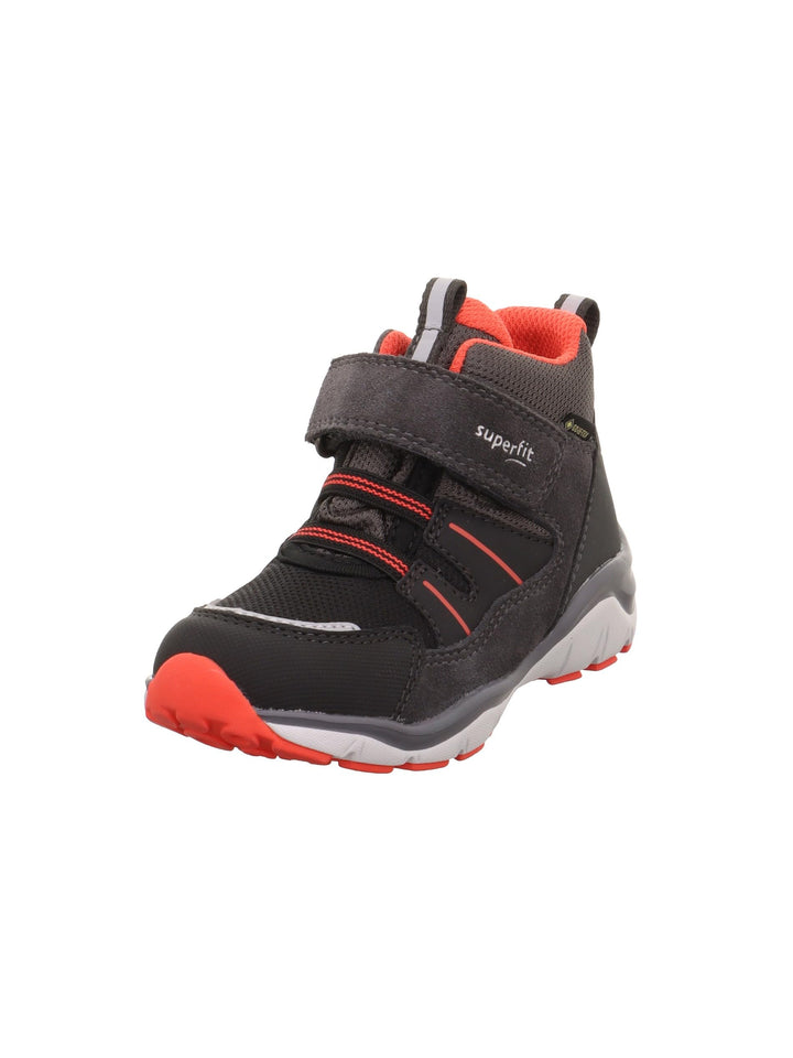 Superfit Jungen SPORT5 leicht gefütterte Gore-Tex Sneaker 24 EU Schmal Grau Rot 2000, 24 EU Schmal G