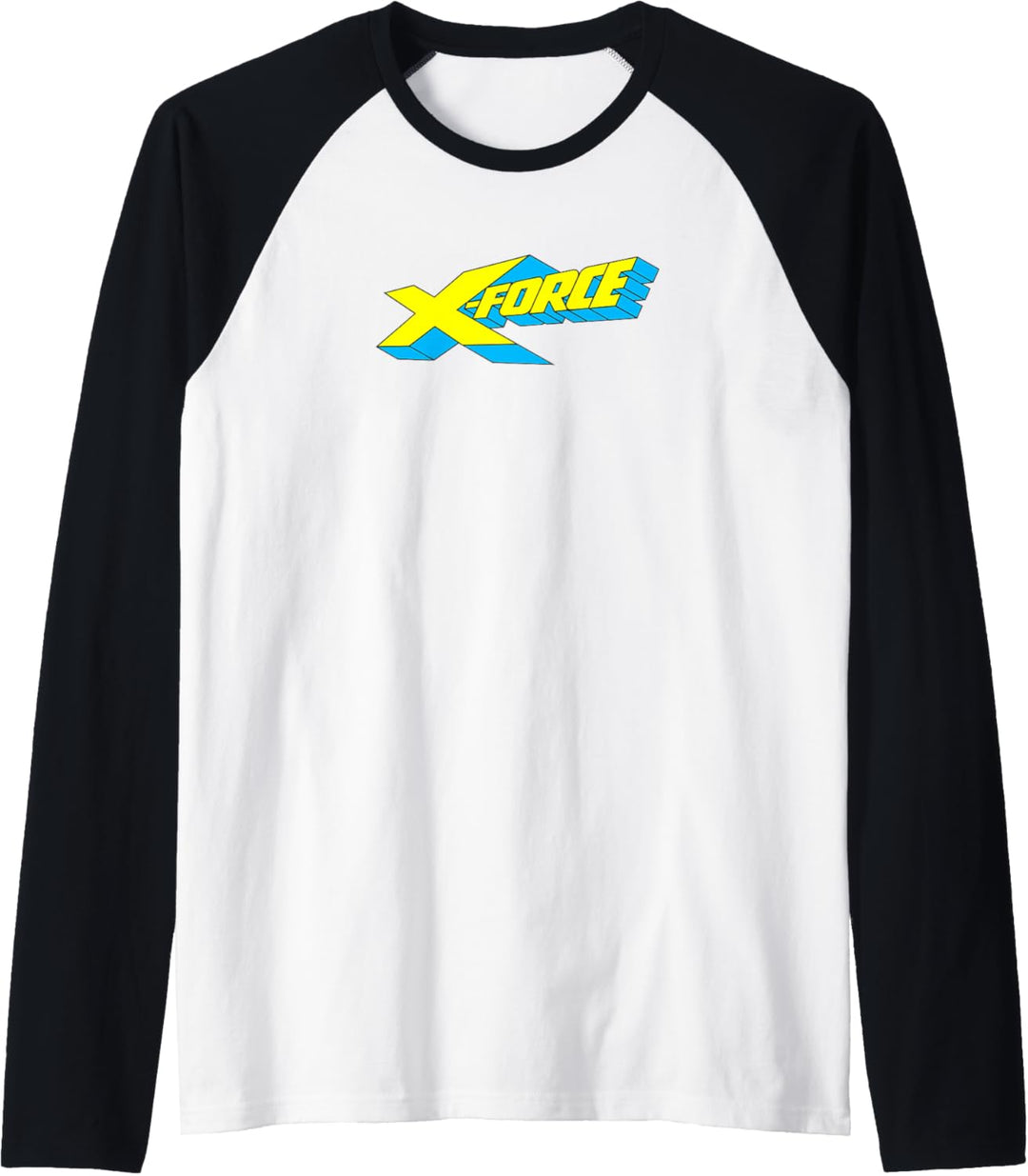 Marvel X-Men X-Force Bold Bright Logo Raglan
