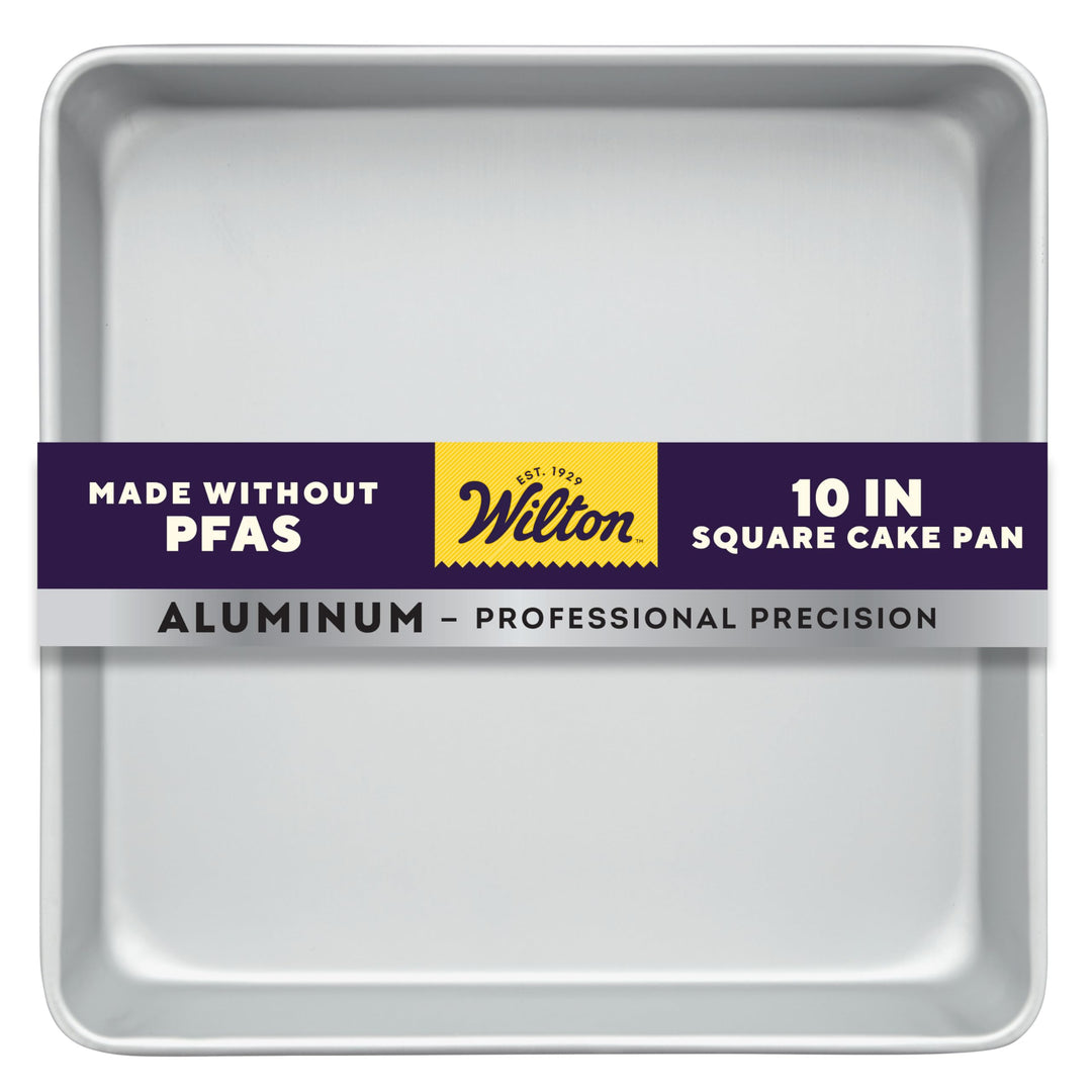 Wilton Performance Pans Quadratische Backform, 25,4 x 5 cm 10 25,4 cm (10 Zoll), Quadrat Pfanne, 10