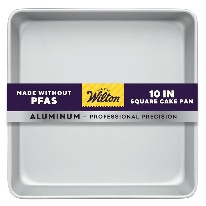 Wilton Performance Pans Quadratische Backform, 25,4 x 5 cm 10 25,4 cm (10 Zoll), Quadrat Pfanne, 10