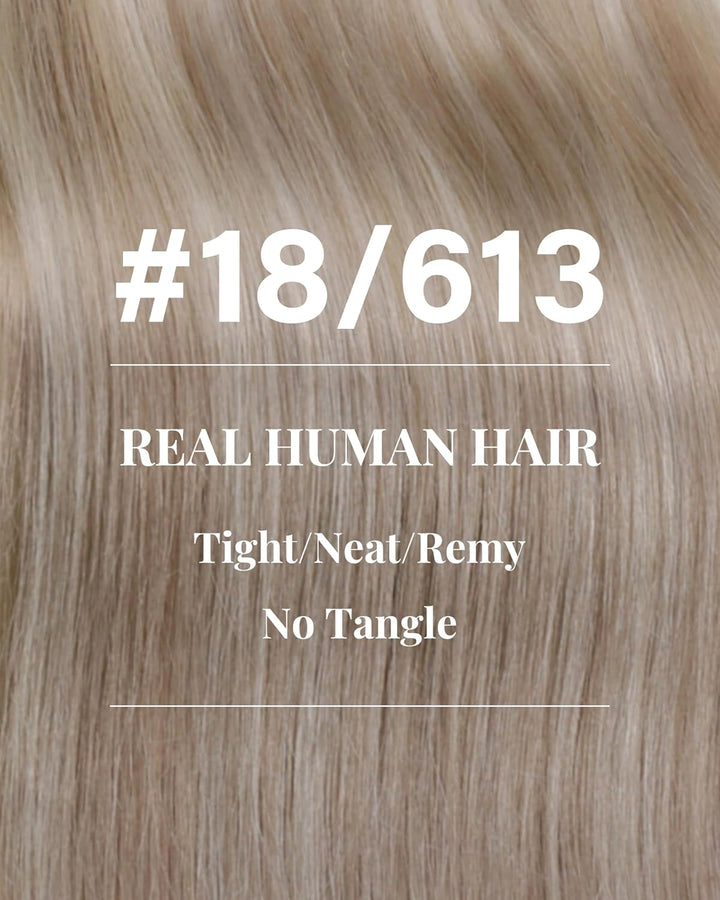 Hetto Extensions Echthaar Tressen Blond Extensions Tressen Echthaar Highlight Tressen Echthaar Exten