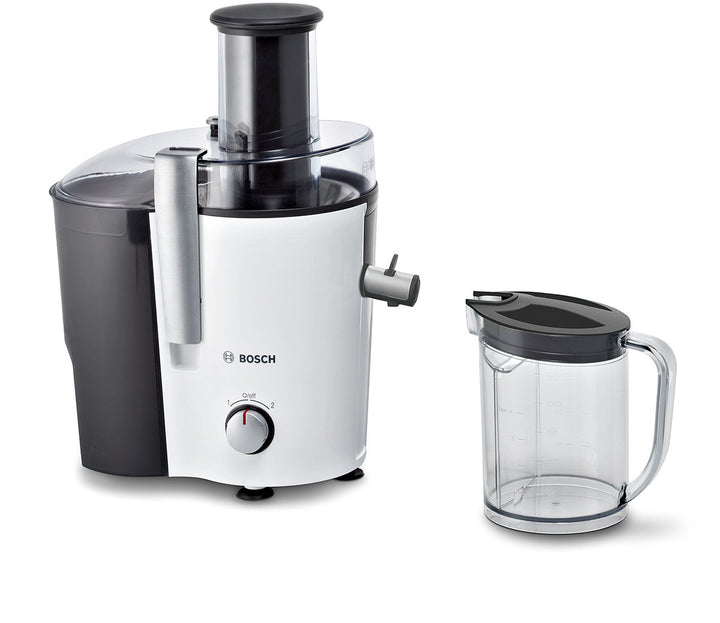 Bosch Entsafter VitaJuice 2 MES25A0, elektrische Saftpresse für Obst und Gemüse, grosser Einfüllscha