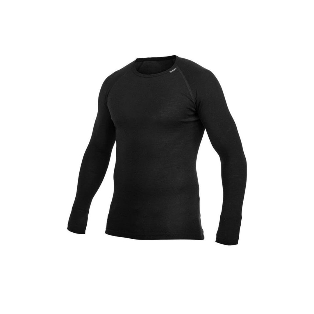 Woolpower Crewneck LITE XXS Schwarz, XXS Schwarz