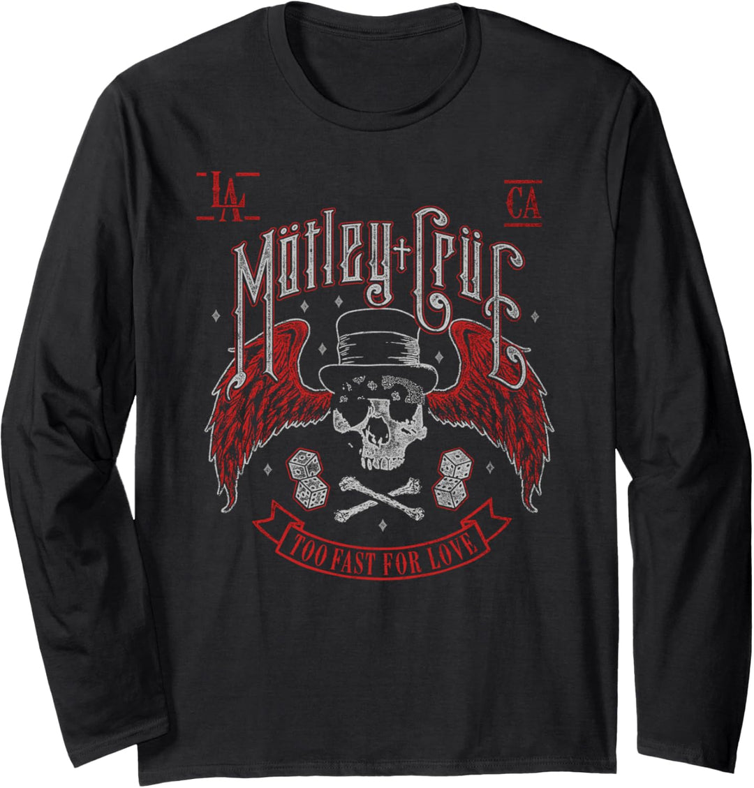 Mötley Crüe - Bikers Skull Langarmshirt