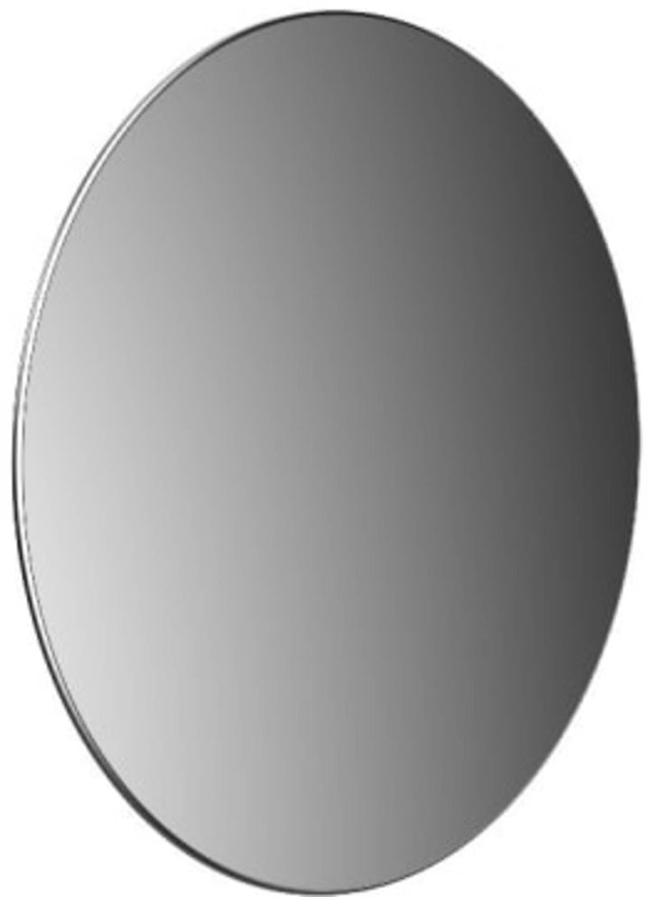 EMCO Pure Klebespiegel Rund (Ø 153 mm) 5-fach Vergrösserung fürs Badezimmer in Chrom - Spiegel, Mass