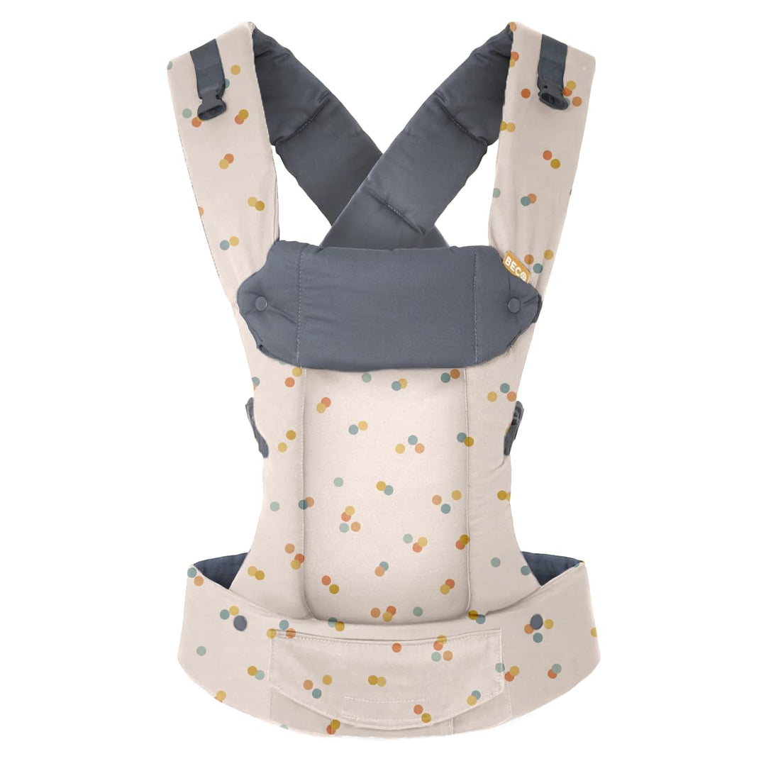 Beco Gemini Babytrage Neugeborene ab Geburt bis Kleinkind - 4 Tragepositionen Baby Trage aus 100% Ba