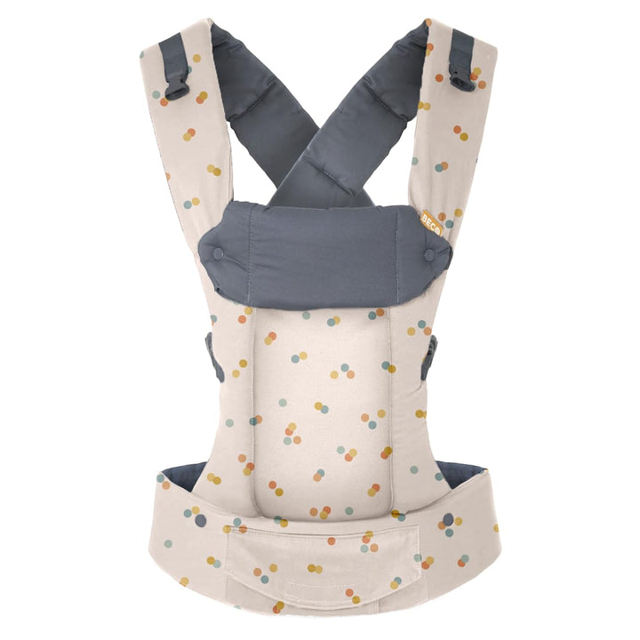 Beco Gemini Babytrage Neugeborene ab Geburt bis Kleinkind - 4 Tragepositionen Baby Trage aus 100% Ba