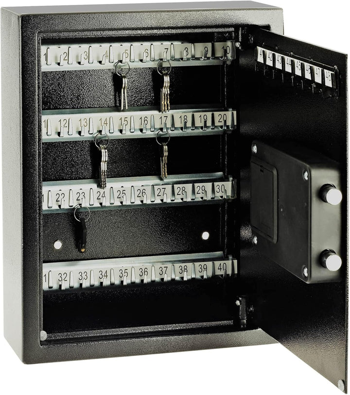 Yale - Elektronischer Schlüsseltresor - 100 Haken - YKB/550/DB1 - Standardsicherheit - Schwarz Elekt