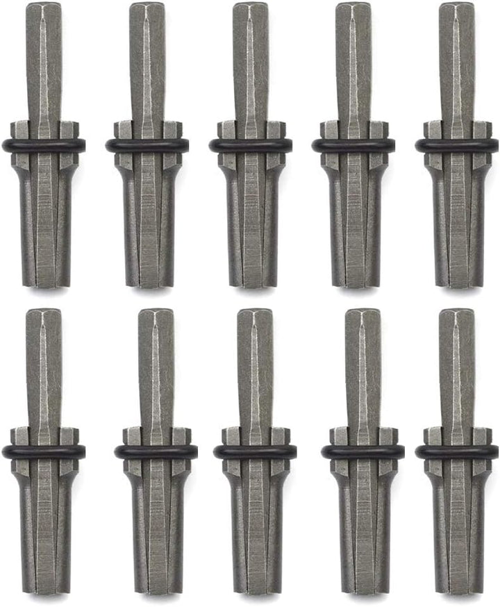10 Satz Hand Spalter, 16mm 5/8 Zoll Spaltkeil Stein für Beton,Gestein,Granit,Marmor,Beton,Gneis,Sand