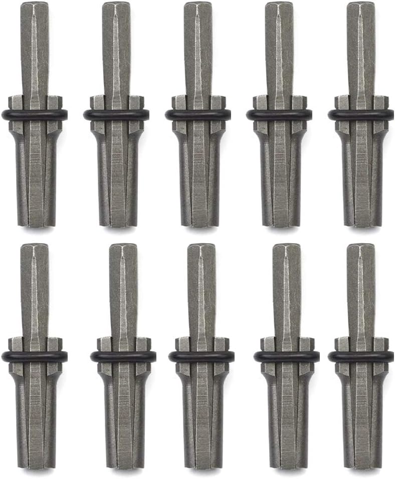 10 Satz Hand Spalter, 16mm 5/8 Zoll Spaltkeil Stein für Beton,Gestein,Granit,Marmor,Beton,Gneis,Sand