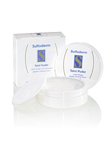 Teint Puder Set 2x20g. Loses Puder mit Schwefel gegen unreine Haut