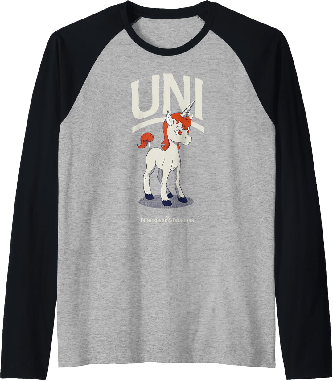 Dungeons &amp; Dragons Uni Simple Portrait Raglan