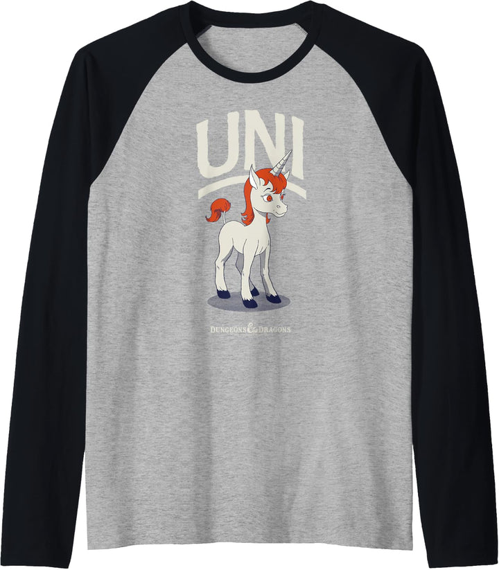 Dungeons &amp; Dragons Uni Simple Portrait Raglan