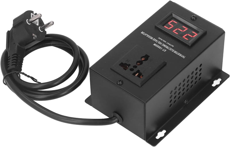 10000 W Elektronischer Spannungsregler 220 V Thyristor-Aufwärtswandler, EU-Stecker