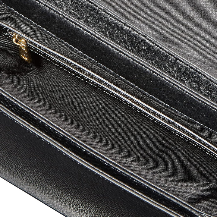 Love Moschino Damen Vorkollektion Schultertasche, Vor-Kollektion Herbst Winter 2021, Schwarz