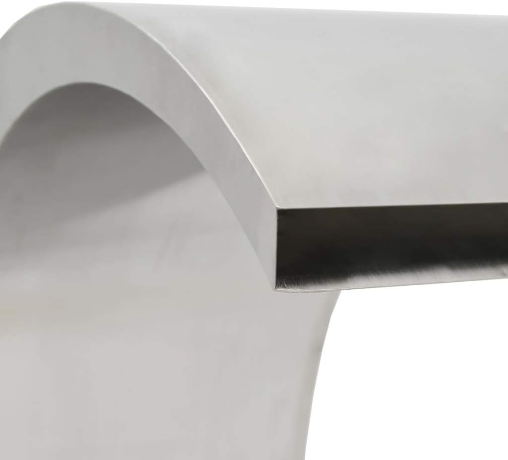 HOMIUSE Pool-Wasserfall 22x60x70 cm Wasserfall Brunnen Wasserfall Garten Wasserfall Teich Pool Wasse