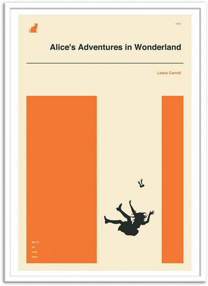 Wall Editions Art-Poster - Alice Adventures in Wonderland Part 2 - Jazzberry Blue