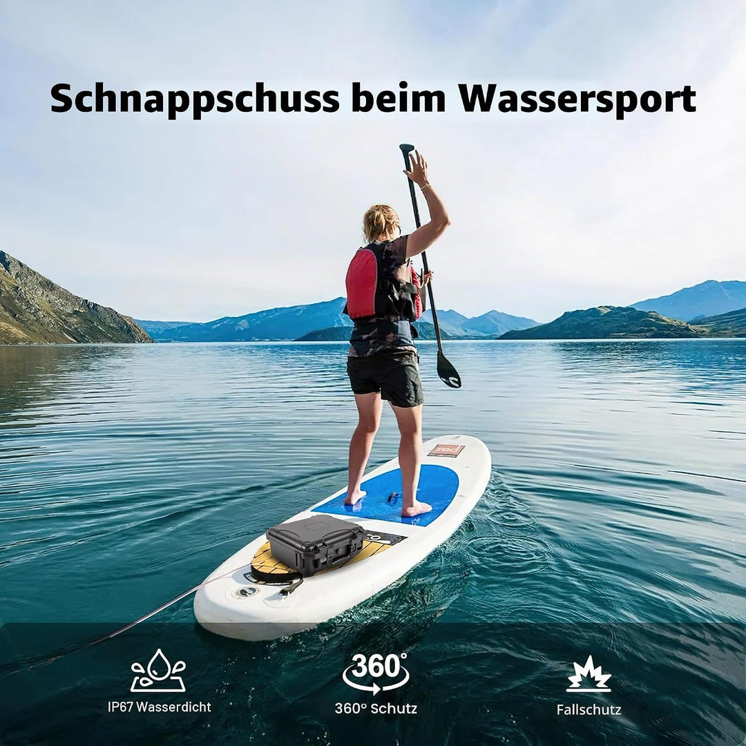 Tragetasche für GoPro Hero 13/12/11/10/9/8 Media Mod/Creator Edition Zubehör, doppellagig, wasserdic