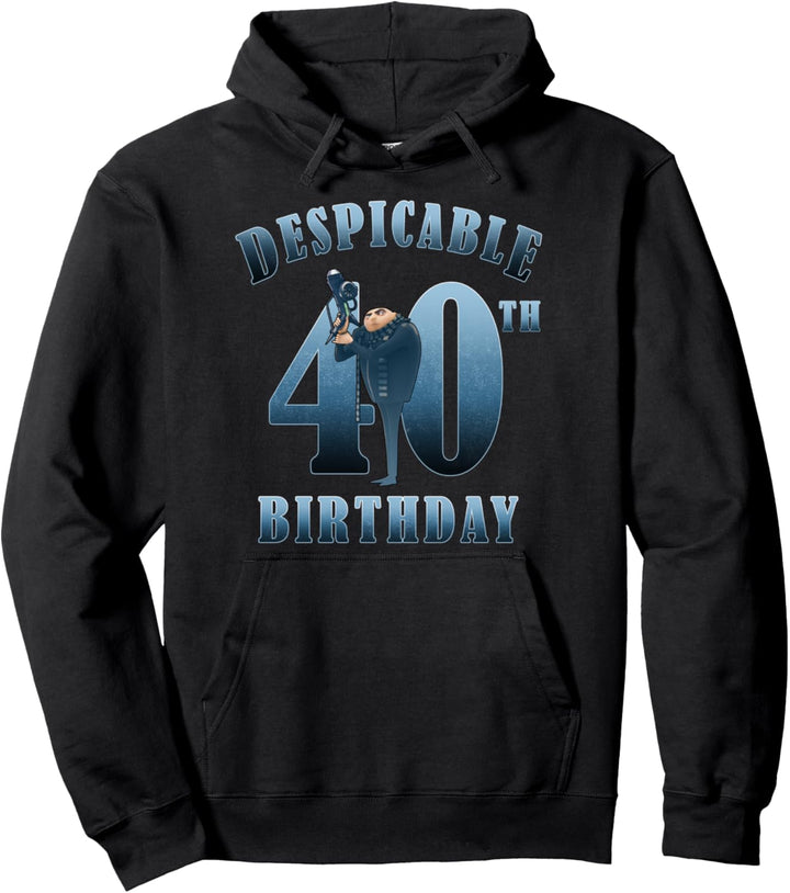 Despicable Me Minions Gru Despicable 40th Birthday Pullover Hoodie