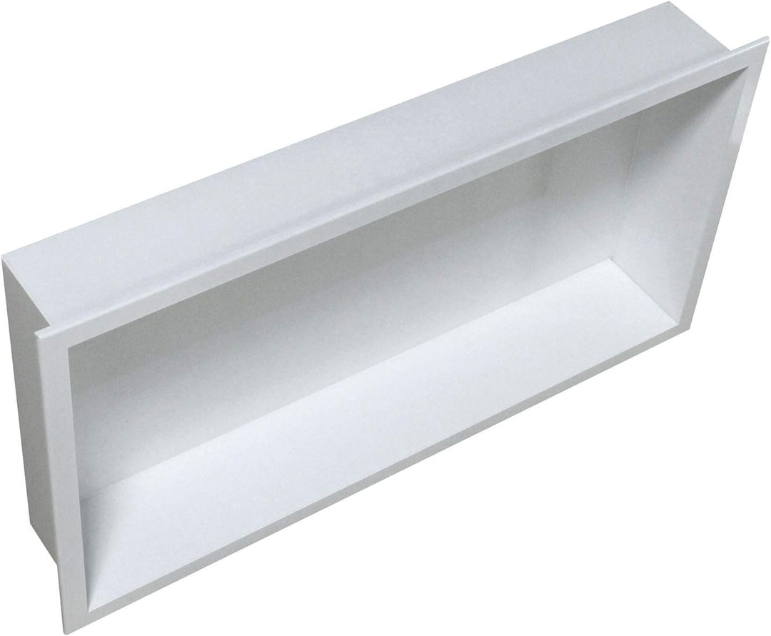 Bernstein Wandnische aus Edelstahl BS603010-60 x 30 x 10 cm - Duschablage für Badutensilien - Flexib