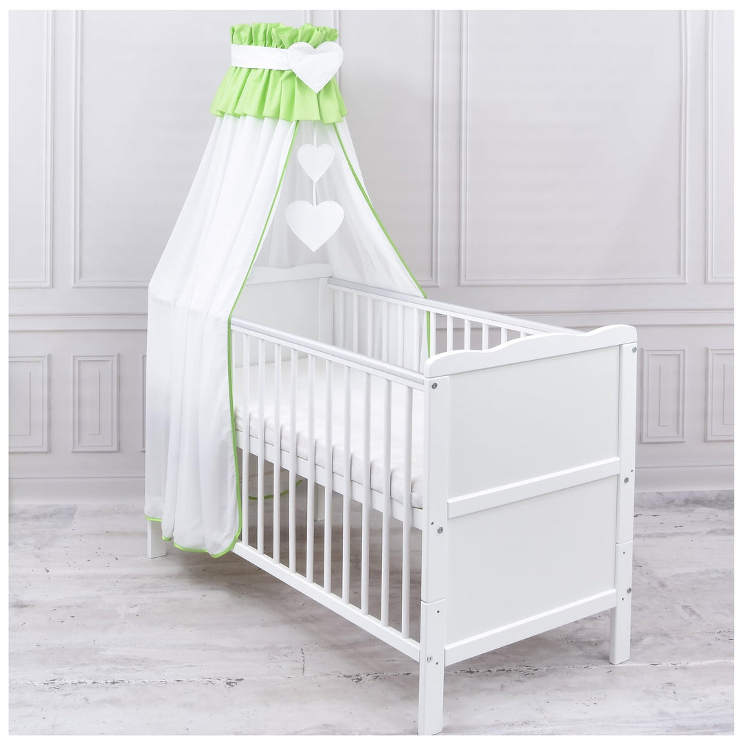 Generisch Baby Delux Babybett Himmel Betthimmel Chiffon Baldachin für Babybett Kinderbett Wiege Stub