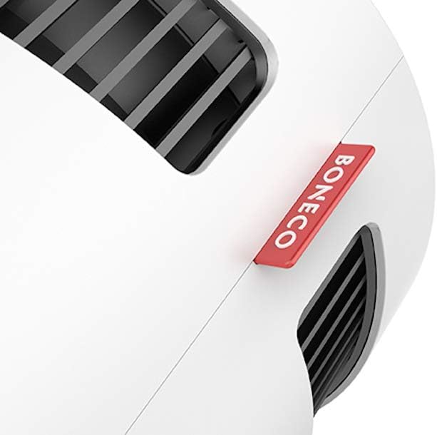 BONECO Ventilator F220 I Standventilator I höhenverstellbar bis 85cm I 4 Leistungsstufen I Neigungsw