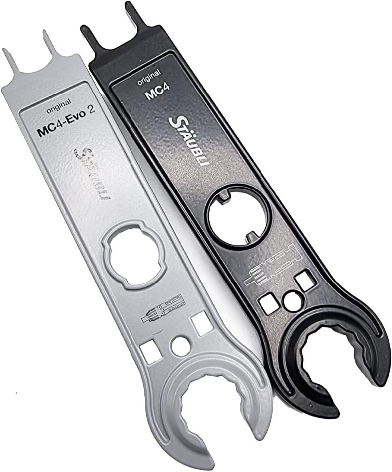 PV-Montage Werkzeug Set für Solar Stecker MC4 (Multi-Contact) Solar Schraubenschlüssel inkl. Tasche