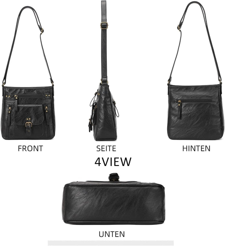 KL928 Tasche Damen Umhängetasche kleine Handtaschen Schultertasche Damentasche Damenhandtasche mitte