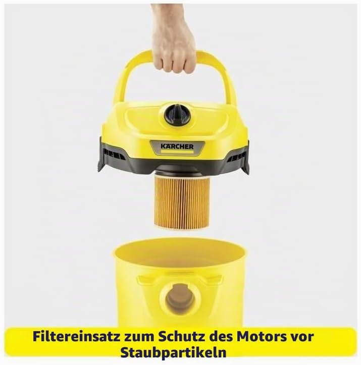 Karcher 1.628-011.0 609187, Nass-/Trockensauger WD2 15/4/18, bunt