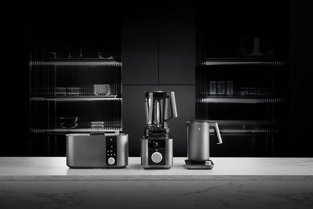 WMF Set 2-teilig Master Toaster Langschlitz motorisiert, Toaster 2 Scheiben, XXL-Toast, automatische