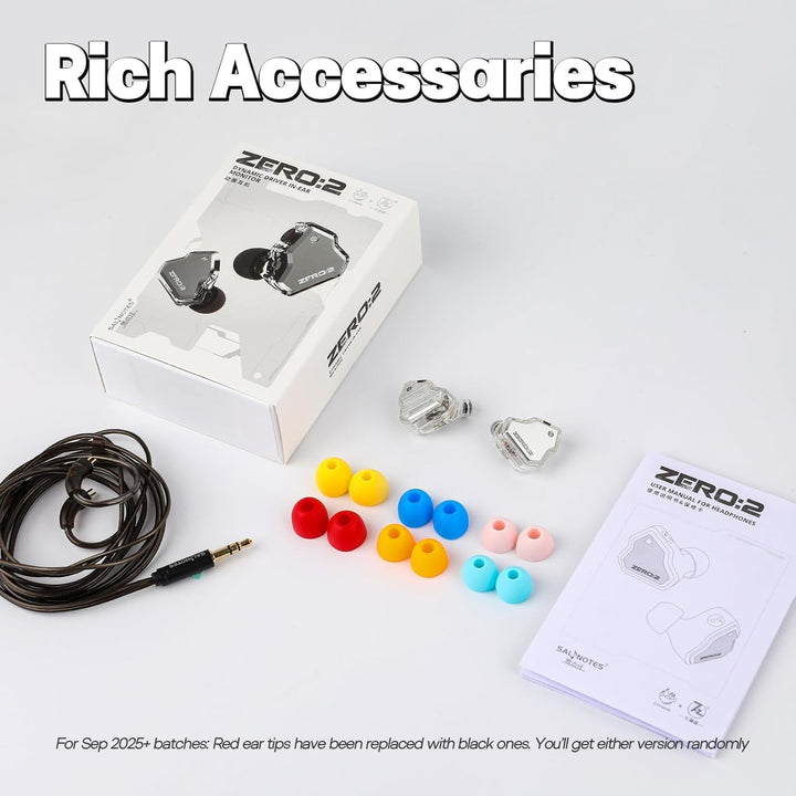 LINSOUL 7Hz x Crinacle Zero:2 In-Ear-Monitor, Aktualisierter 10mm dynamischer Treiber IEM, kabelgebu