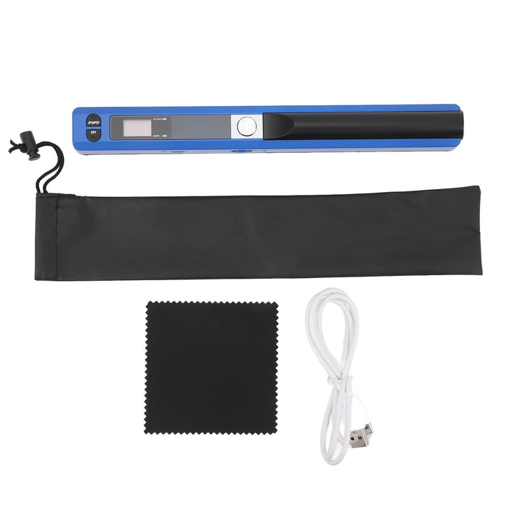 Tragbarer Scanner A4-Dokumentenfotoscanner, Handscanner für Unternehmen, Fotos, Bilder, Quittungen,
