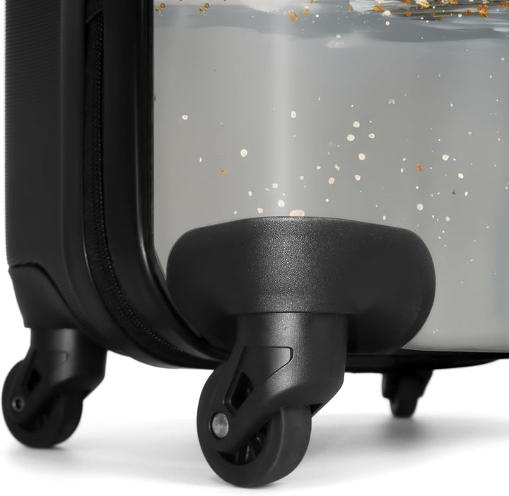 Koffer Mittelgross 67x43x25 cm Hartschalenkoffer L Trolley Rollkoffer 4 Rollen Leicht Hartschale Mit