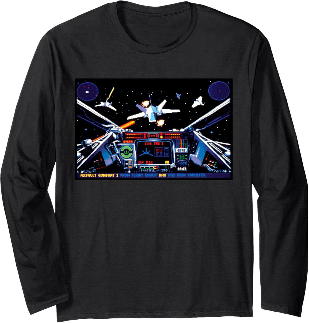Star Wars X-Wing Video Game Langarmshirt