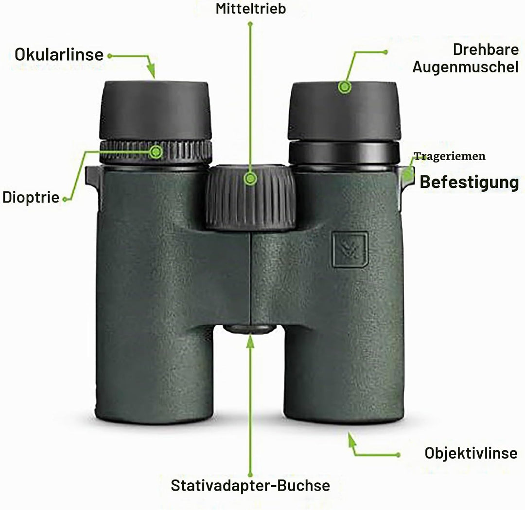 Vortex Optics Bantam HD 6,5 x 32 Jugendfernglas – HD optisches System, XR-Objektivbeschichtungen, Gu