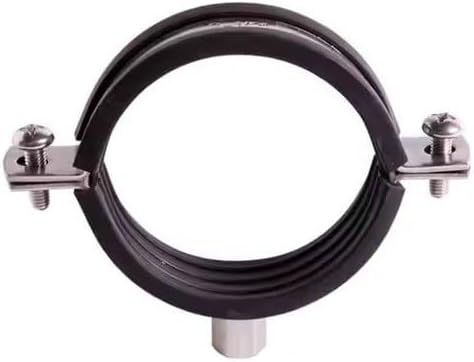 20-112mm Schraubrohrschelle verzinkt mit Gummieinlage Zweischraubenschelle 81-86 mm 10 Stück, 81-86