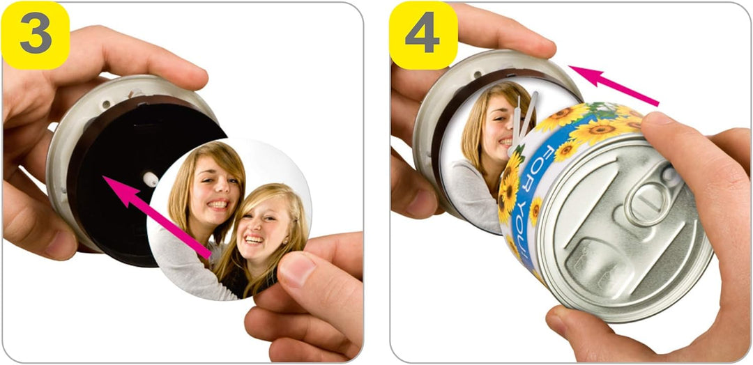 BRISA VW Collection - Volkswagen T1 Bulli Bus Tisch-Uhr, Magnet-Uhr, MyClock auch personalisierbar,