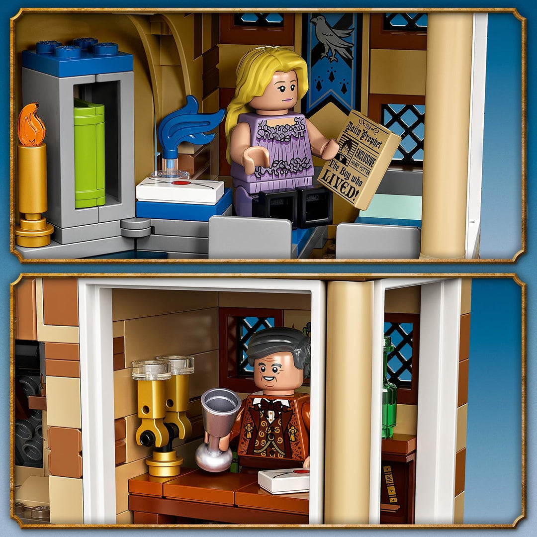 LEGO Harry Potter Astronomieturm auf Schloss Hogwarts, Modell-Spielzeug mit Figuren wie Hermine, Ron