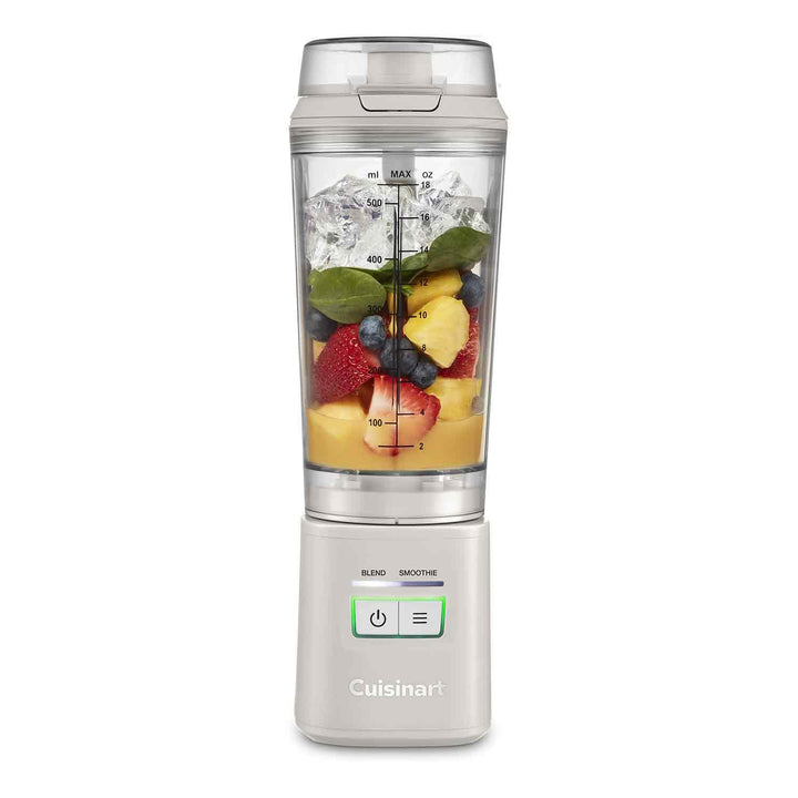 Cuisinart® Blast & Go Kabelloser Mixer | Wiederaufladbar per USB-C | 500 ml BPA-freier Reisebecher |