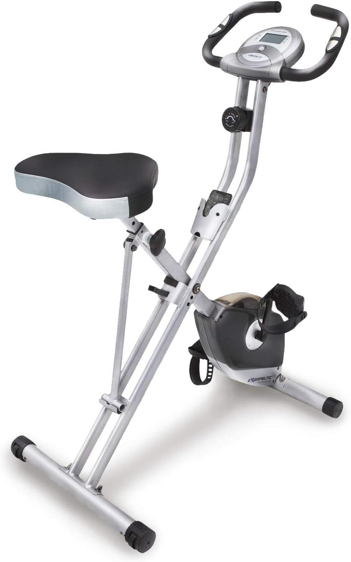 EXERPEUTIC Klappbarer Heimtrainer mit Magnetbremssystem &