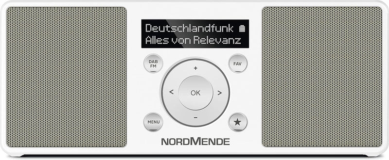 Nordmende Transita 200 tragbares Stereo DAB Radio (DAB+, UKW, FM, Lautsprecher, Kopfhörer-Anschluss,